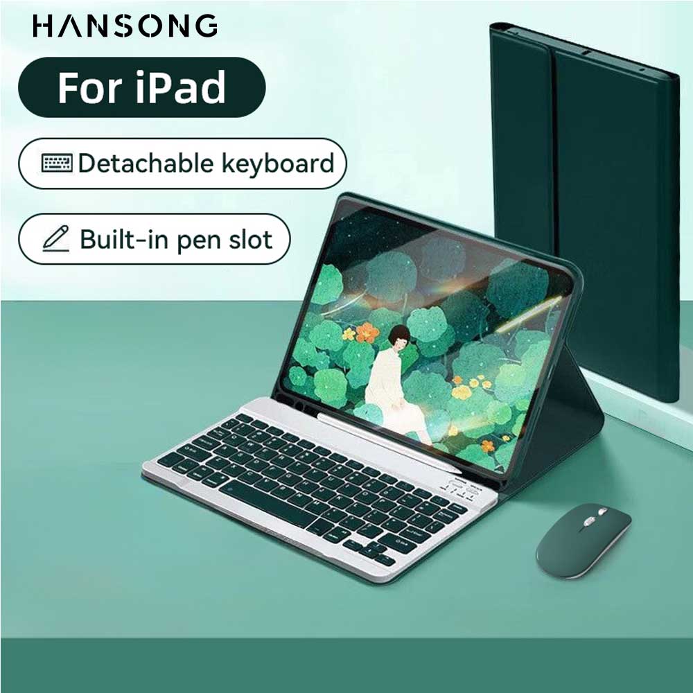 Redmi Tablet Accessories - Casing Keyboard untuk iPad 2025 iPad