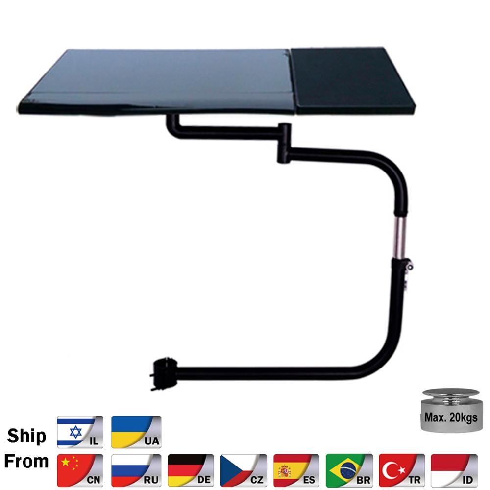 Tablet Lap Desk - BL-OK030 Multifungsi Full Motion Kursi Menjepit