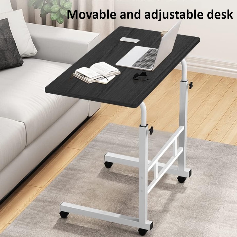 Tablet Lap Desk - Meja samping tempat tidur, dengan roda
