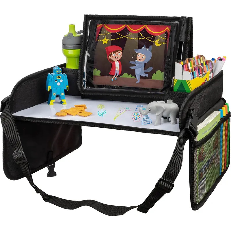 Tablet Lap Desk - Meja Lipat Perjalanan Anak dengan Permukaan