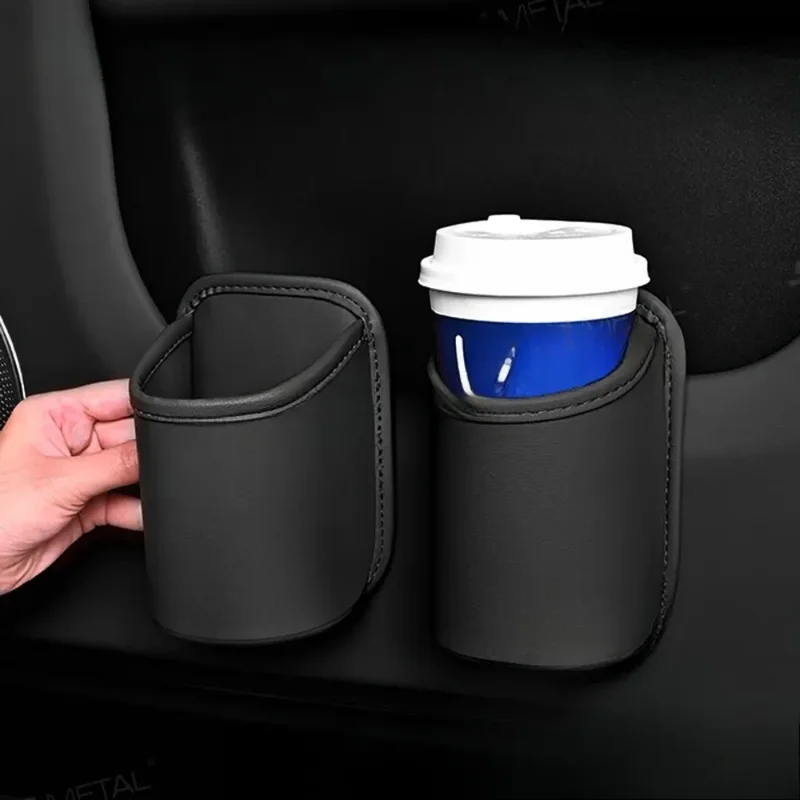 Tablet Accessories For Car - Tempat cangkir pintu mobil Kulit Rak
