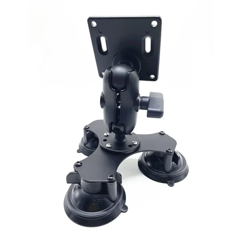 Tablet Car Mount - Braket Monitor Tiga Cangkir Isap 1.5
