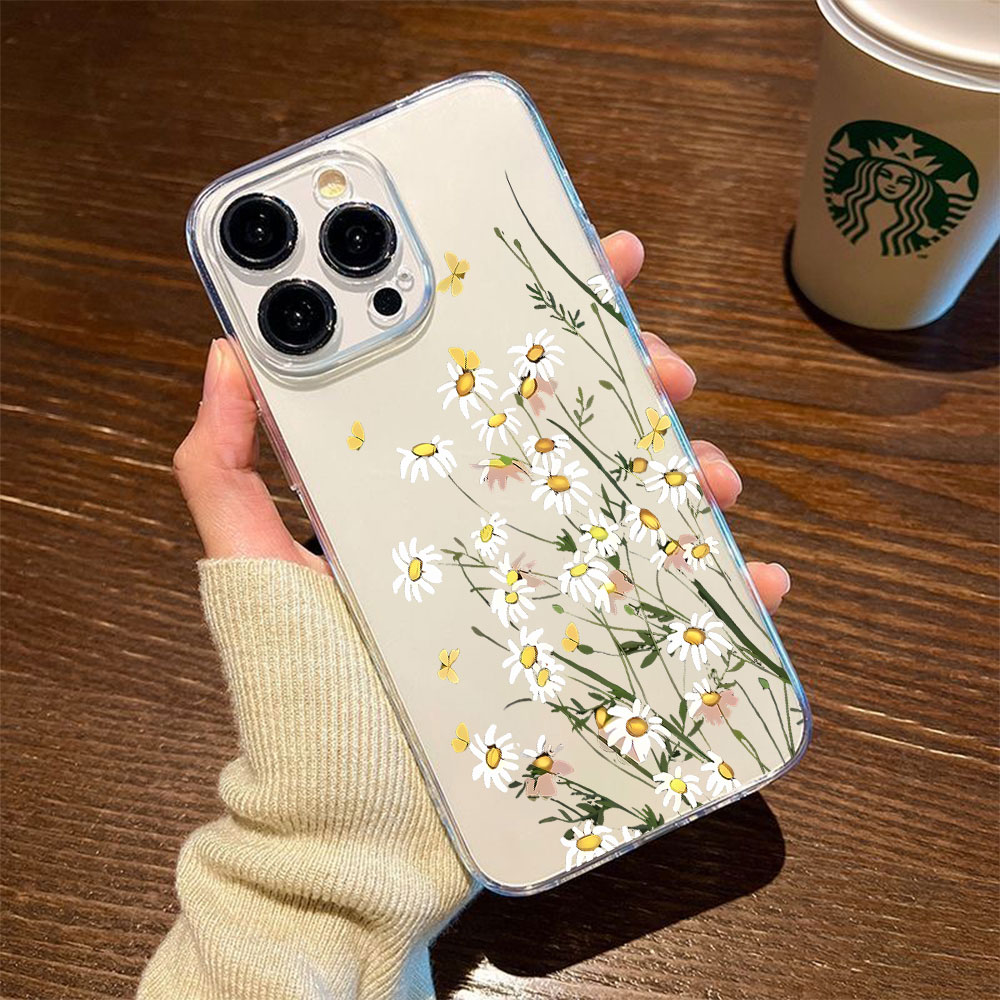 Apple Iphone 16 - Casing HP Daisy Baru Untuk iPhone