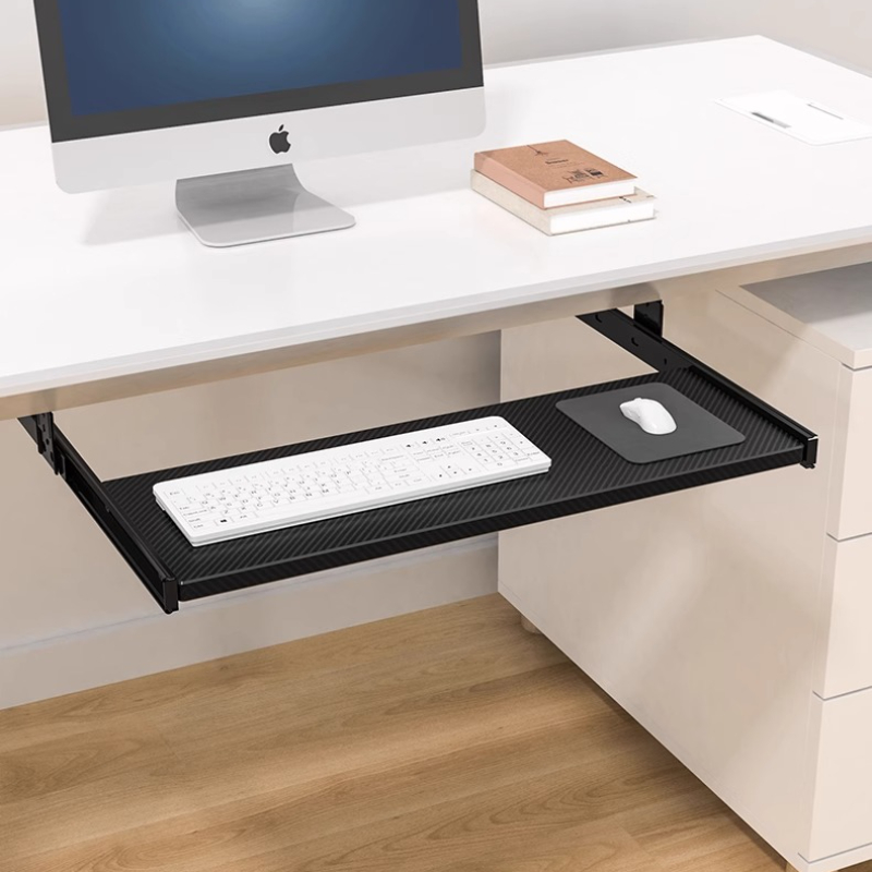 Tablet Lap Desk - Rak Keyboard Geser di Bawah Meja