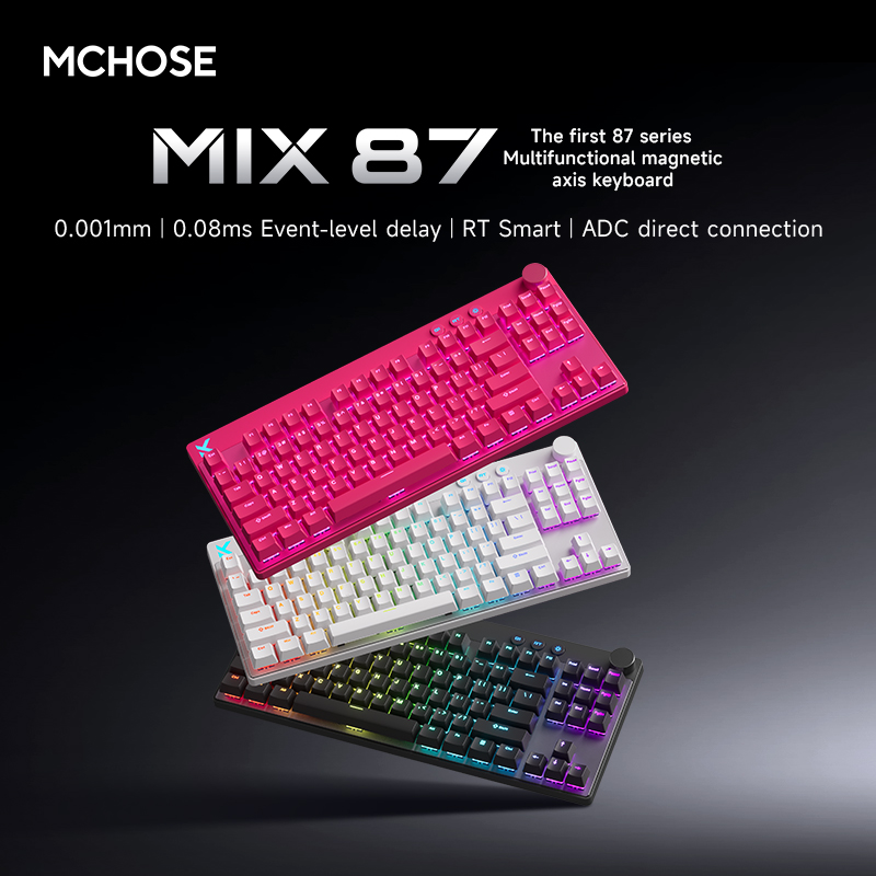 Tablet Accessories Gifts - MCHOSE MIX87 Keyboard Mekanis Sakelar Magnetik