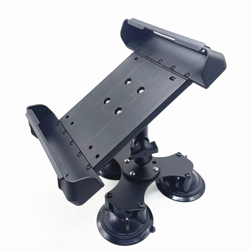 Tablet Car Mount - Dudukan Tablet Triple/Dual Suction dengan Bola