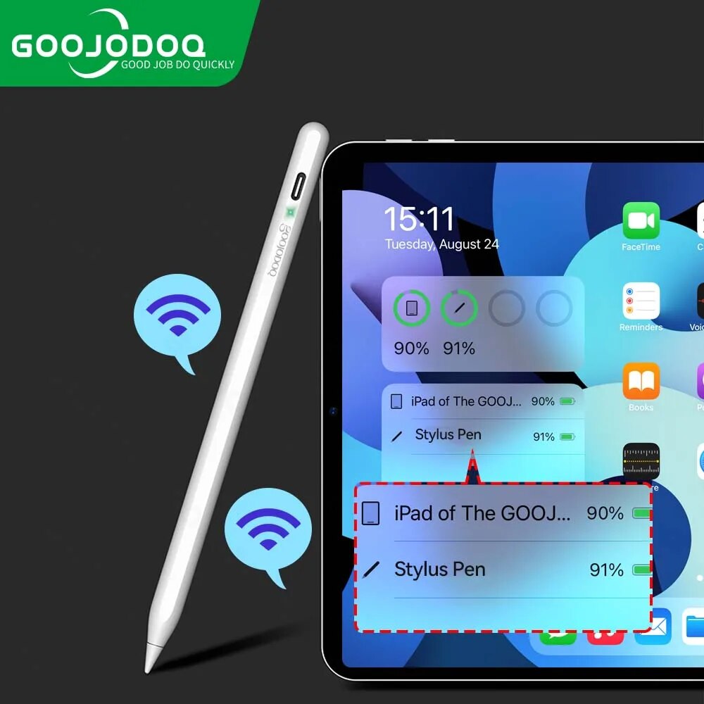 Tablet Accessories For Kids - Pena sentuh untuk iPad pensil Apple,