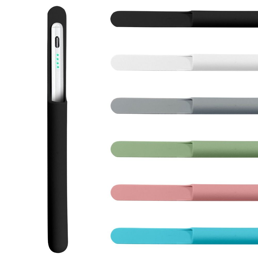Tablet Sleeves & Cases Ipad Accessories - Penyangga Pensil Silikon Baru Anti-Hilang, Perekat