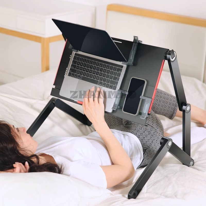 Tablet Lap Desk - Berbaring Datar Di Tempat Tidur, Meja