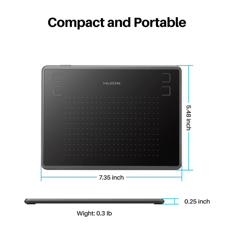 HUION H430P Tablet Digital Mic - Huion Tablet Accessories ulasan dan harga