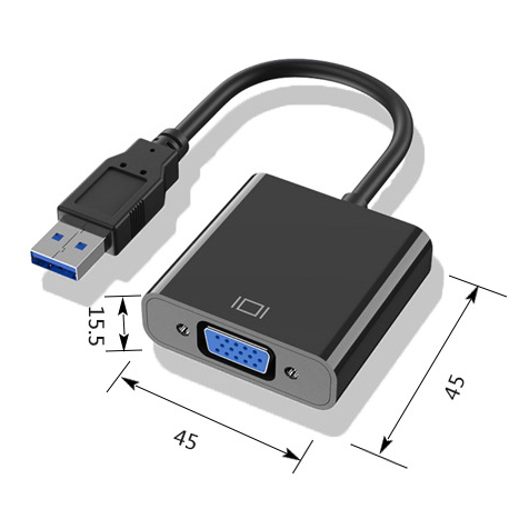 ADAPTER USB 3.0 KE VGA BARU 20 - Tablet Lap Desk ulasan dan harga