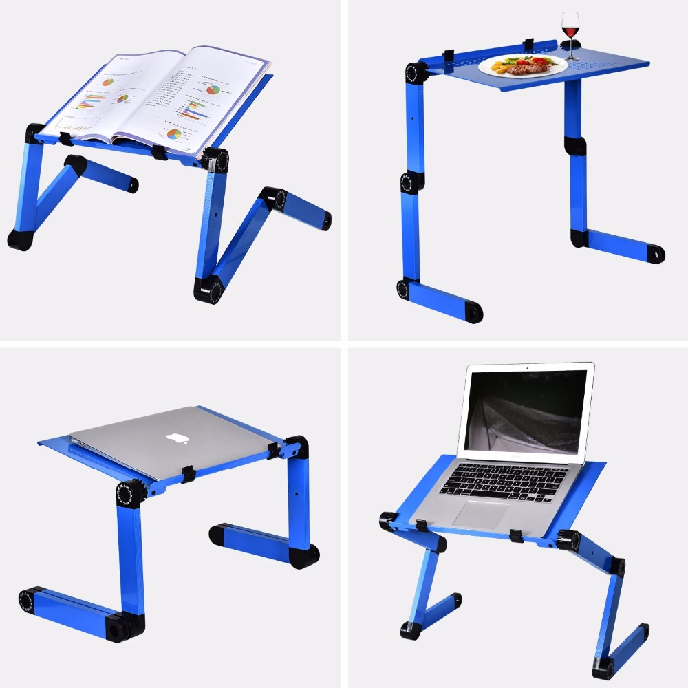 Paduan Aluminium Meja Laptop A - Tablet Lap Desk ulasan dan harga