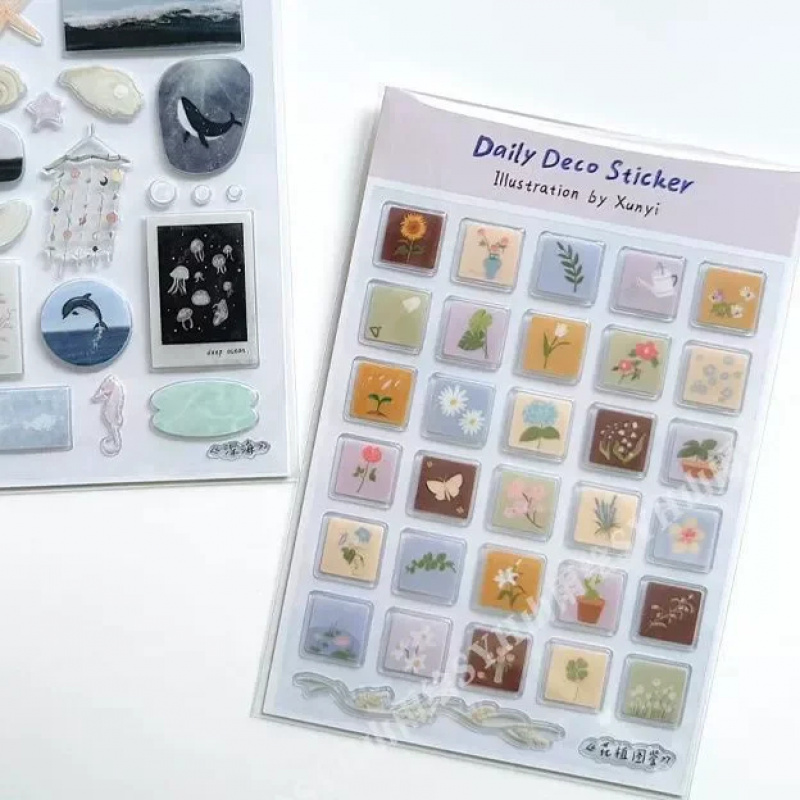 Stiker Jelly 3D Dunia Laut Kar - Boox Tablet Accessories ulasan dan harga