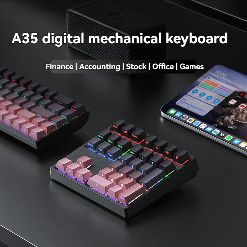 A35 Keyboard Numerik Berkabel  - Tablet Accessories Gifts ulasan dan harga