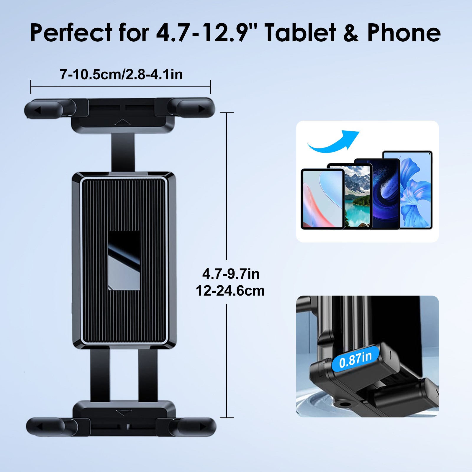 Dudukan Tablet untuk Truk, Dud - Tablet Car Mount ulasan dan harga