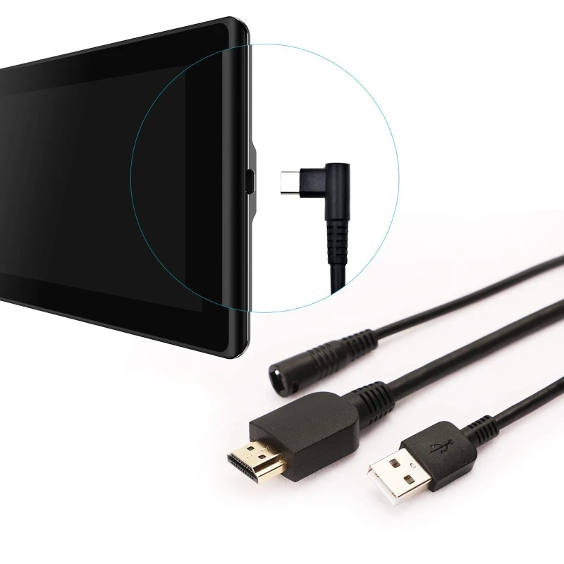 Kabel 3 IN 1 CB01 HANYA Kompat - Huion Tablet Accessories ulasan dan harga