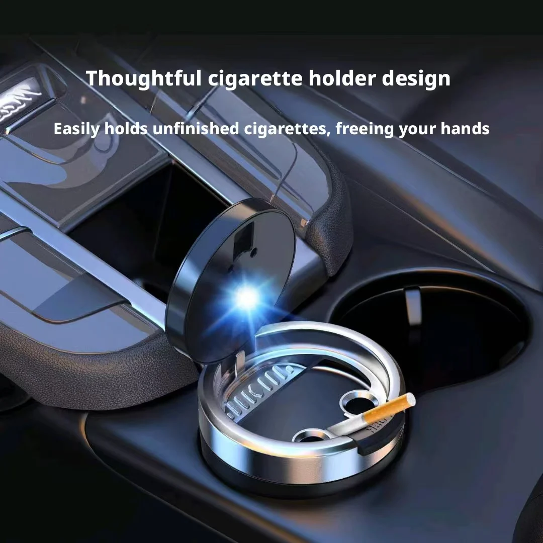 Asbak Mobil LED Portabel Berca - Tablet Accessories For Car ulasan dan harga