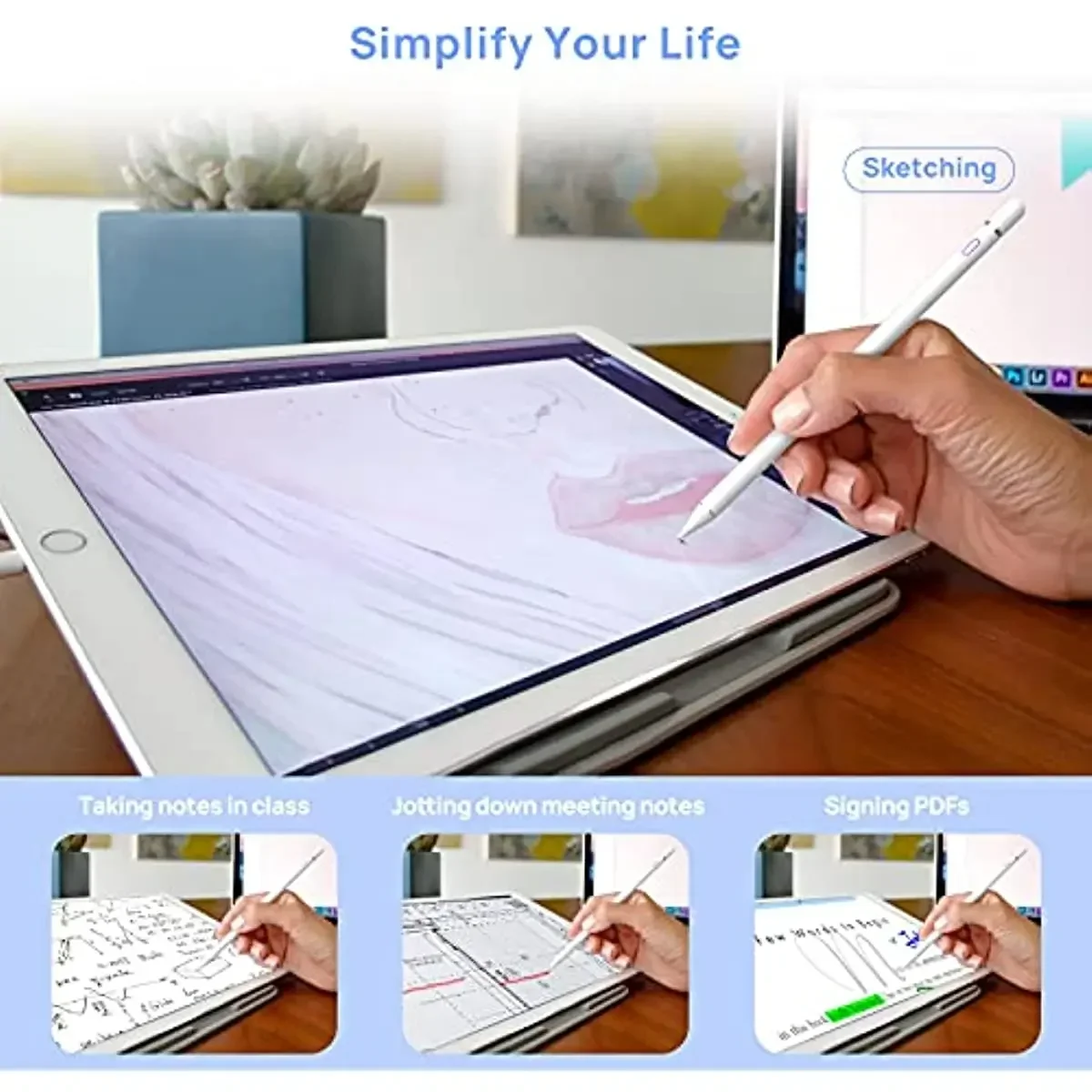 Pena Stylus untuk Apple Pencil - Tablet Accessories For Kids ulasan dan harga