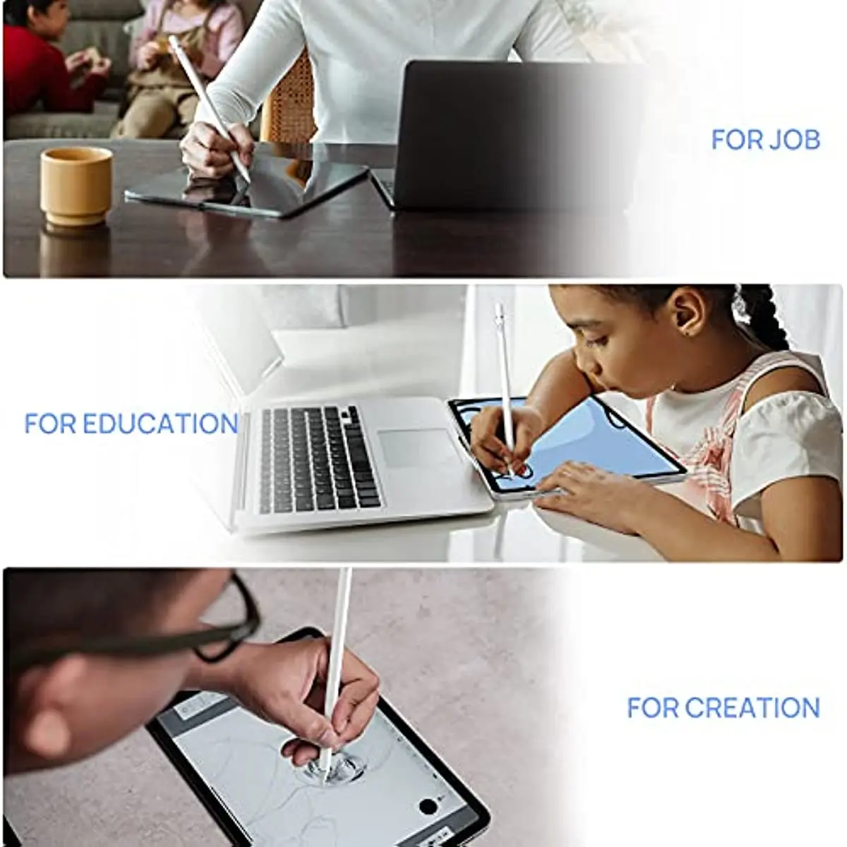Pena Stylus untuk Apple Pencil - Tablet Accessories For Kids ulasan dan harga