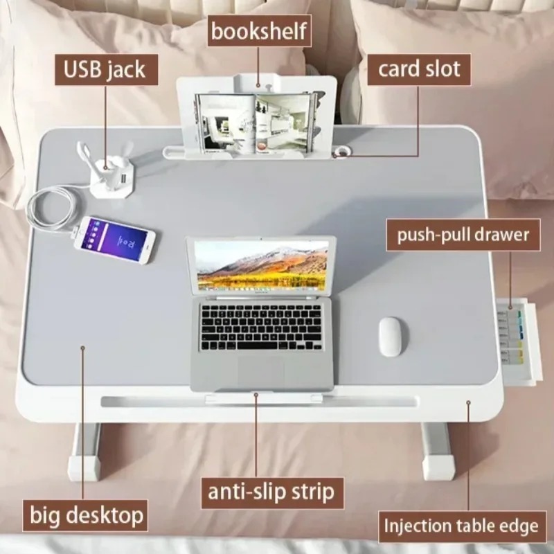 Meja Baki Tempat Tidur Laptop  - Tablet Lap Desk ulasan dan harga