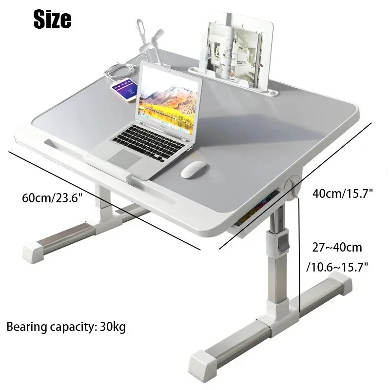 Meja Baki Tempat Tidur Laptop  - Tablet Lap Desk ulasan dan harga