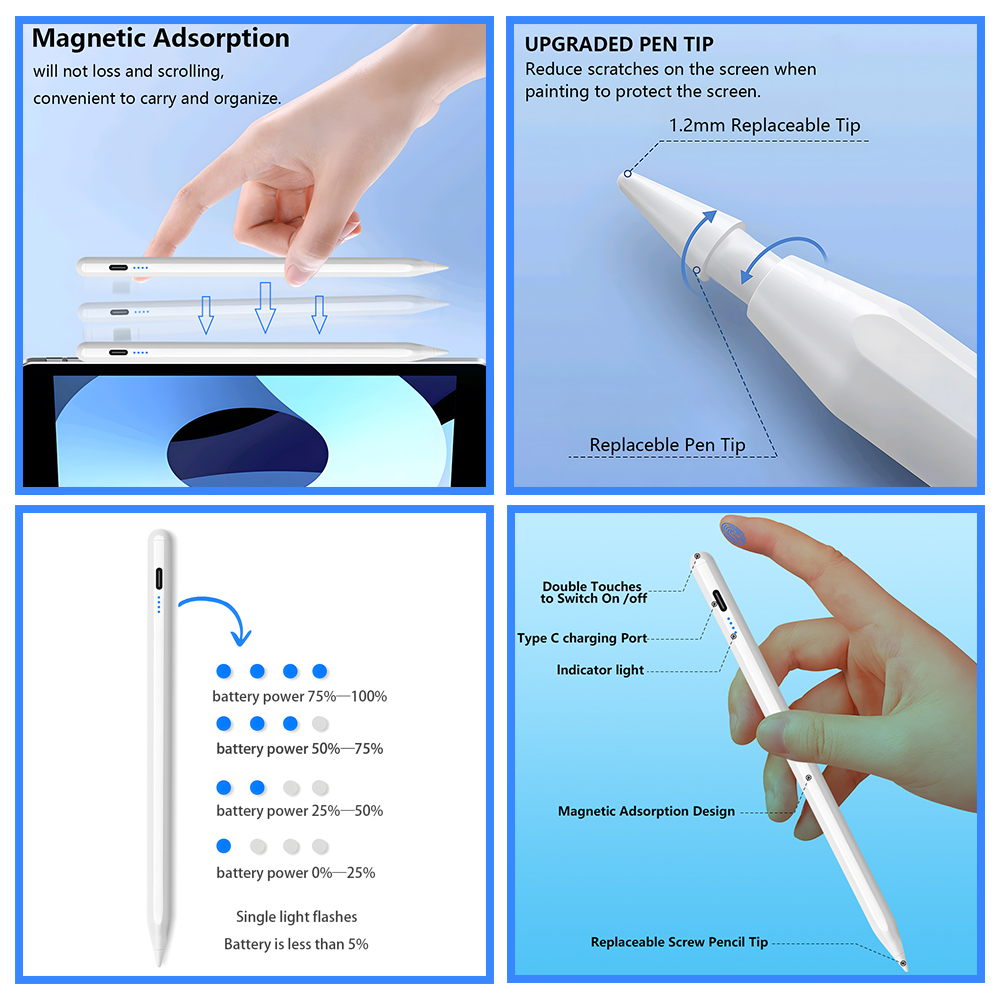 Pena Stylus Premium 2026 Anti- - Tablet Accessories For Kids ulasan dan harga
