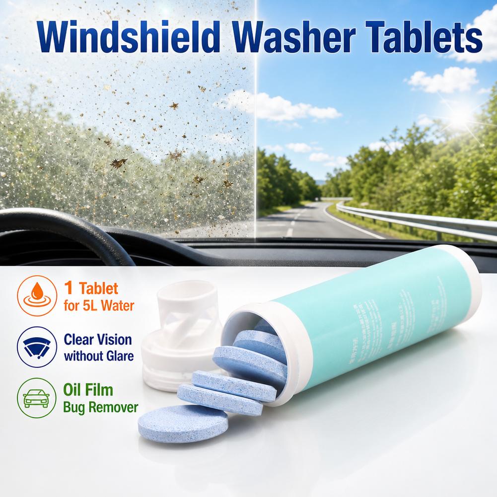 Tablet Pembersih Kaca Depan Mo - Tablet Accessories For Car ulasan dan harga
