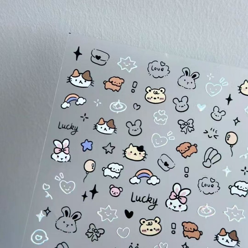 Stiker Kartun Lucu untuk Hewan - Boox Tablet Accessories ulasan dan harga