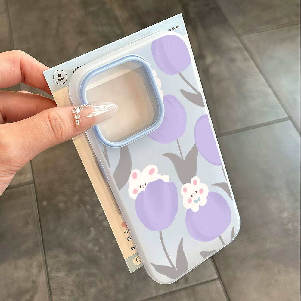 Casing Ponsel Tulip Lavender L - Xiaomi Redmi Note 14 ulasan dan harga