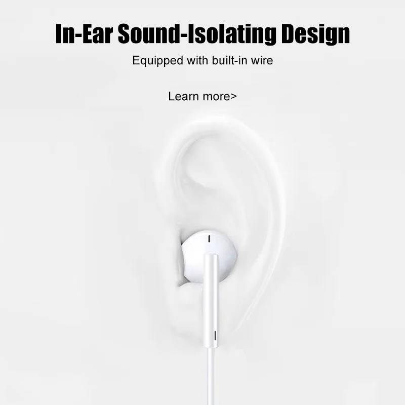 Earphone In-Ear Tipe C Asli Un - Wired Earphone Lightning ulasan dan harga